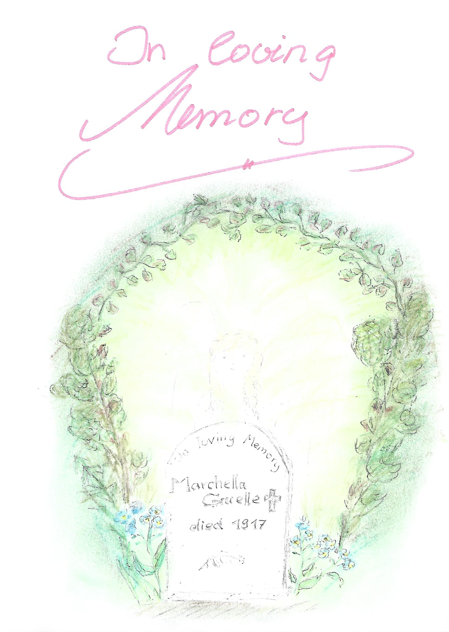 in loving memory, Marchella Gruelle