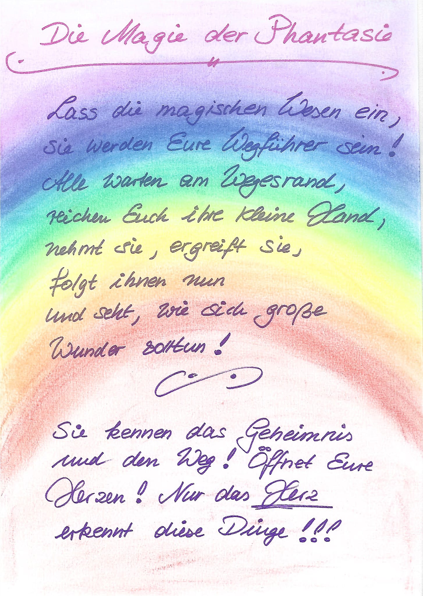 Die Magie der Phantasie